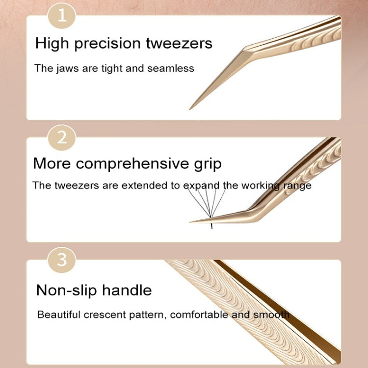 Eyelash Clip Eyelash Tweezers High Precision Eyelash Extension Tool