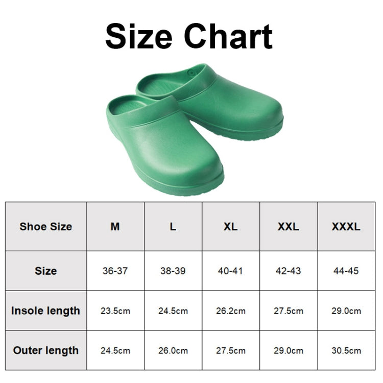 S073 Non-slip Work Shoes for Laboratory and Operating Room, 36-37, 38-39, 40-41, 42-43, 44-45