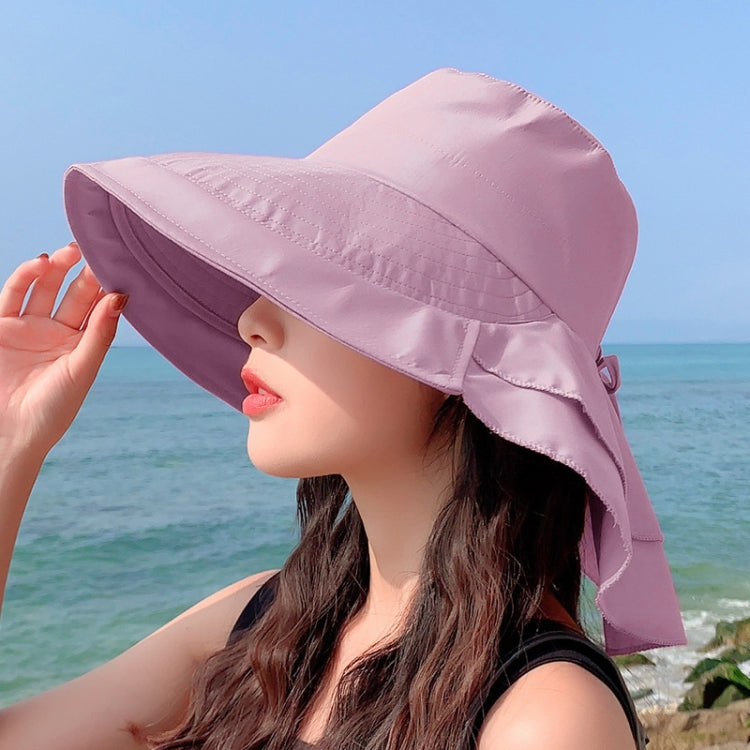 8062 Women Summer Neck Protection Sunscreen Hat Large Brim Fisherman Hat, 8062 Blue, 8062 Purple, 8062 Khaki, 8062 Black, 8062 Pink, 8062 Navy, 8062 Beige, 8062 Dark Gray, 8062 Army Green, 8062 Light Gray