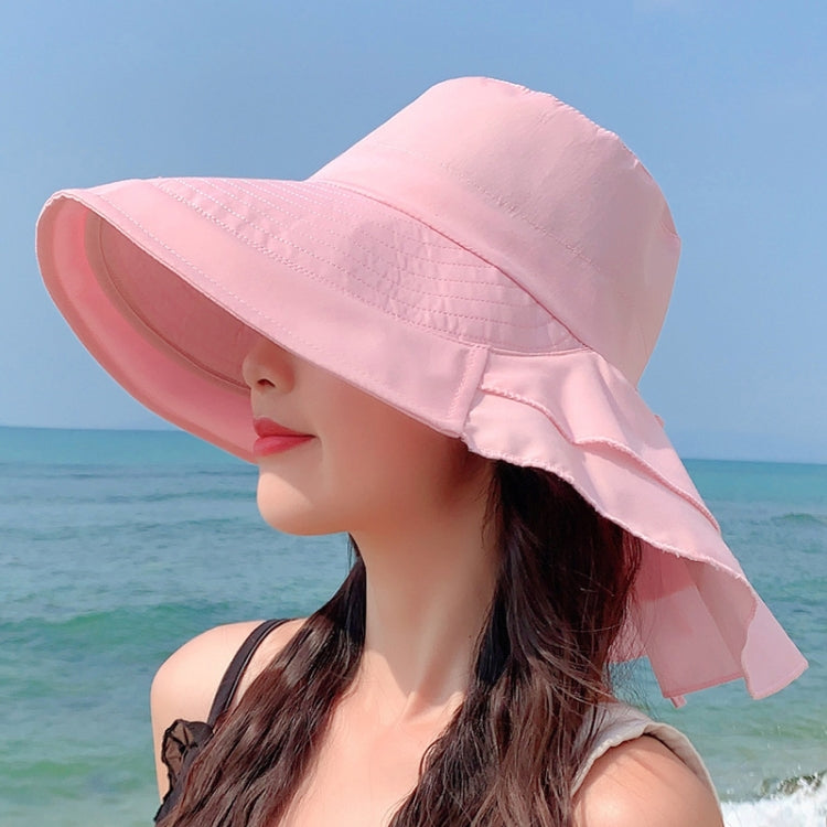 8062 Women Summer Neck Protection Sunscreen Hat Large Brim Fisherman Hat, 8062 Blue, 8062 Purple, 8062 Khaki, 8062 Black, 8062 Pink, 8062 Navy, 8062 Beige, 8062 Dark Gray, 8062 Army Green, 8062 Light Gray