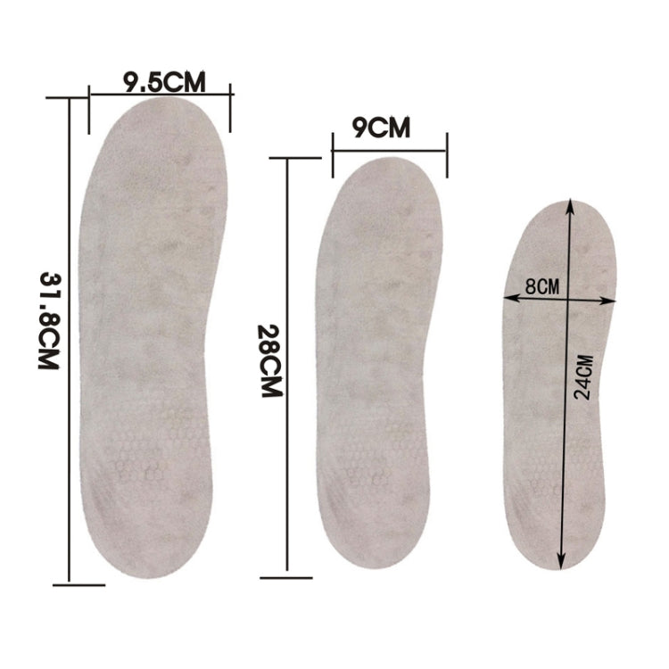 A210612 1 Pair TPE+GEL Insole Men and Women Honeycomb Shock Absorption Insole,Size:, Large, Medium, Small