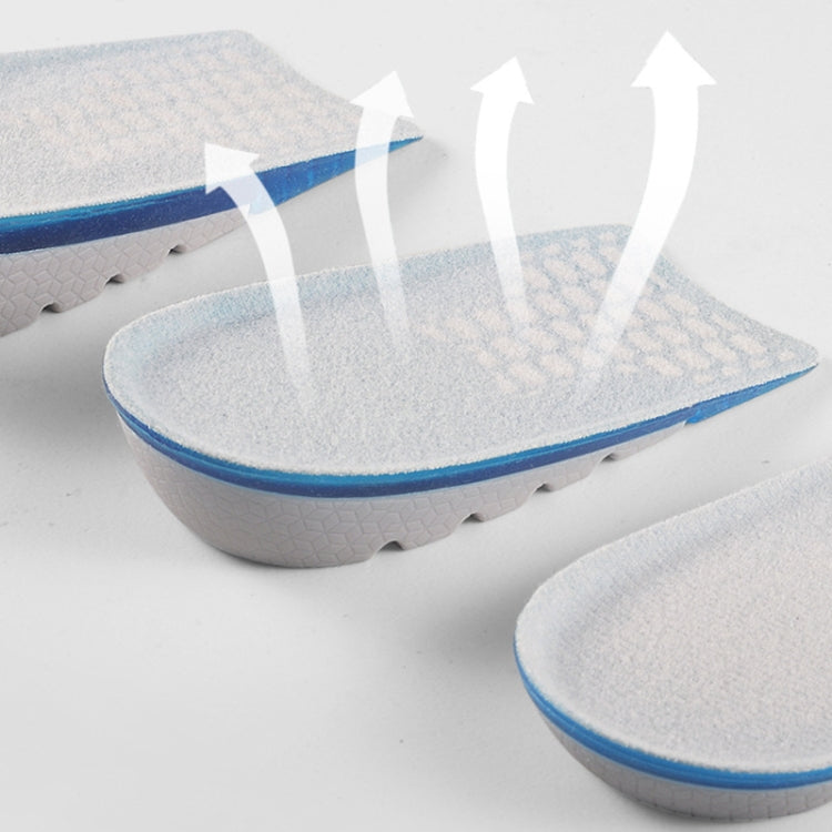 Silicone Honeycomb Shock Absorption TPE Heel Protection Pad Heightening Insole, Height 1.5 cm, Height 2.5 cm, Height 3.5 cm