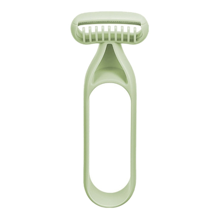 Sensitive Leg and Armpit Shaver Macro Blade Gentle Shaving Tool, Matcha Green, Natural Skin