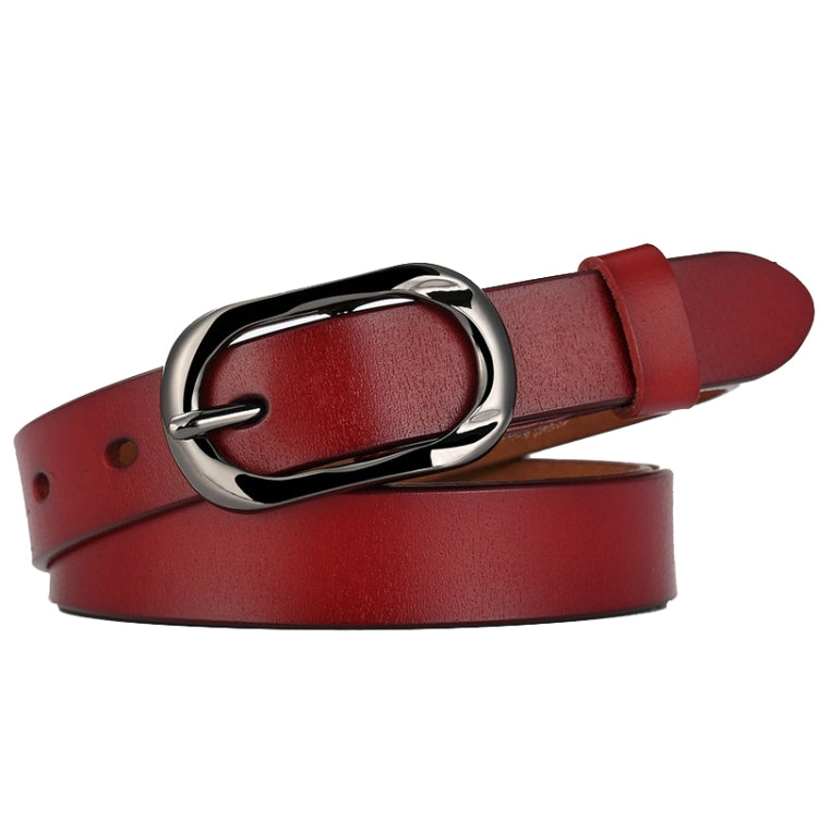 ZK--052 Soft and Wear-resistant Fine Cowhide Belt with Pin Buckle, Length:, 100cm, 105cm, 110cm, 115cm