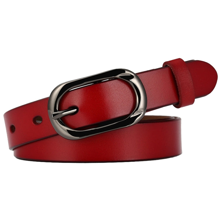 ZK--052 Soft and Wear-resistant Fine Cowhide Belt with Pin Buckle, Length:, 100cm, 105cm, 110cm, 115cm