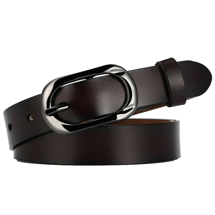 ZK--052 Soft and Wear-resistant Fine Cowhide Belt with Pin Buckle, Length:, 100cm, 105cm, 110cm, 115cm