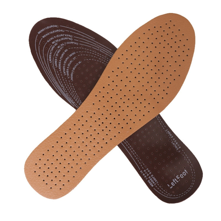 5 Pairs Unisex Perforated Latex Insole Sweat Absorbing Insole