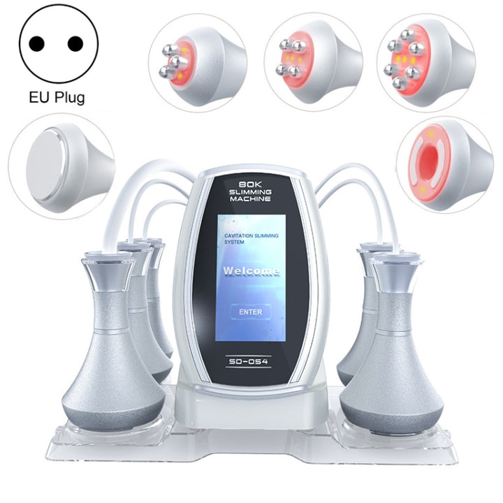 5 In 1 80K Ultrasonic Cavitation Vacuum Radio Frequency Lipo Slimming Machine, US Plug, EU Plug, UK Plug, AU Plug