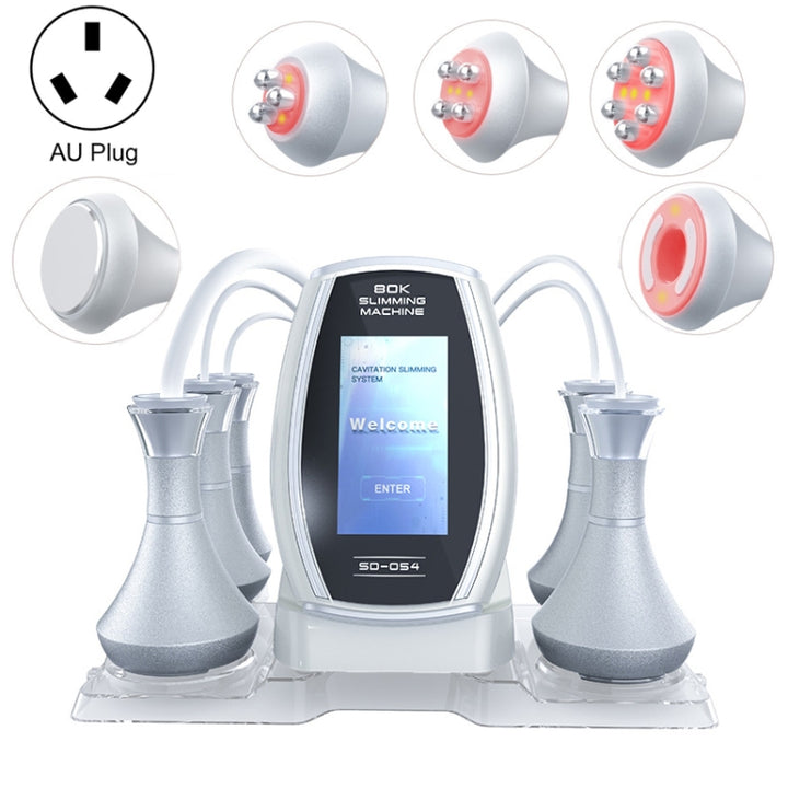 5 In 1 80K Ultrasonic Cavitation Vacuum Radio Frequency Lipo Slimming Machine, US Plug, EU Plug, UK Plug, AU Plug