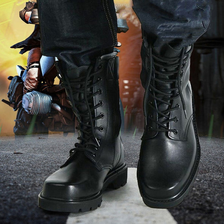 FB-001 Winter Outdoor Training Windproof and Warm Boots, Spec:, Standard, Steel Toe, Steel Toe+Sole