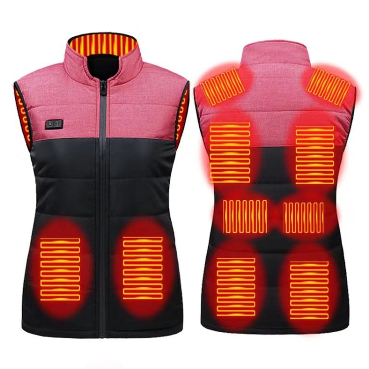 Heated Vest Electric Heating 3 Constant Temperature Warm Cotton Jacket, S, M, L, XL, 2XL