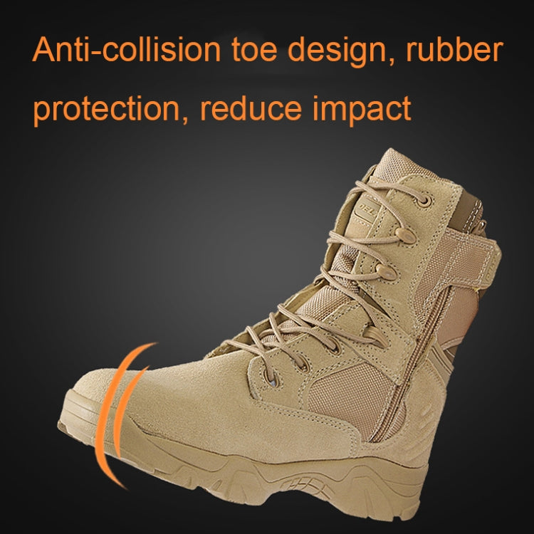 JL-1736 Wear-resistant Anti-collision High-top Training Boots Outdoor Sports Non-slip Hiking Shoes, 38, 39, 40, 41, 42, 43, 44, 45, 46