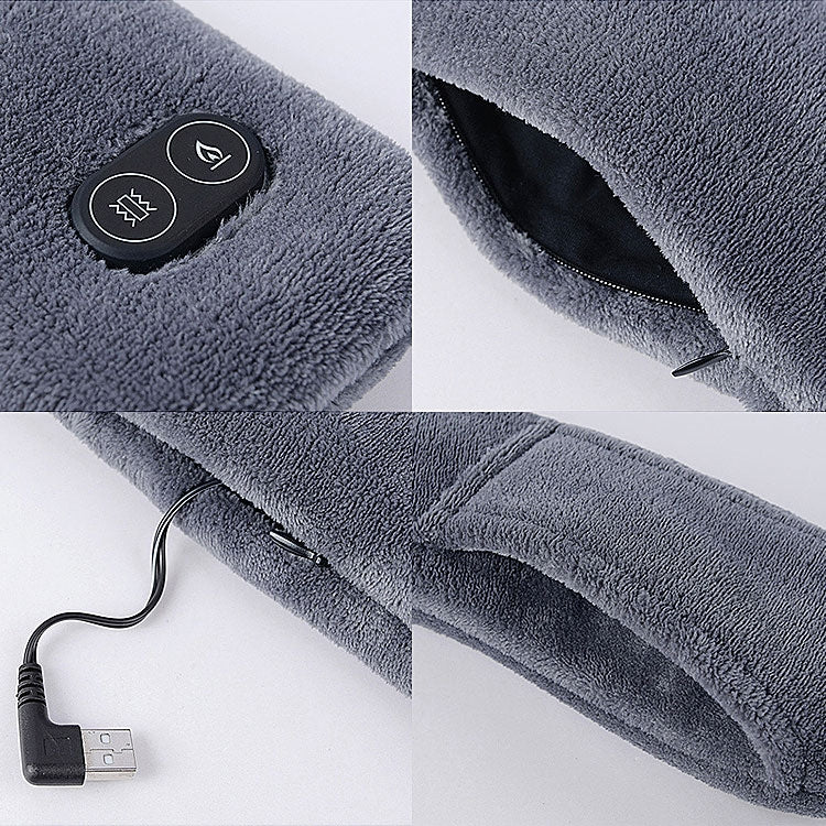 USB Charging Heating Massage Scarf Warmth Neck