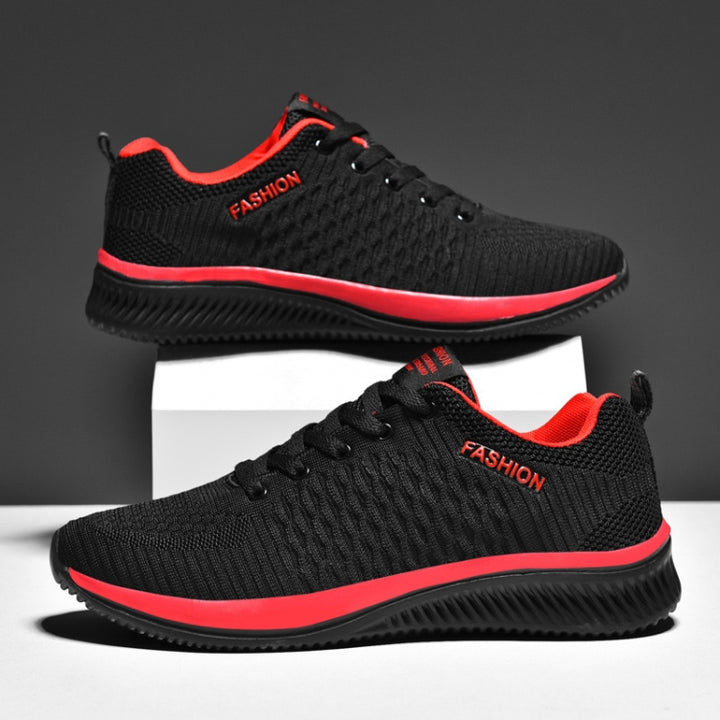 JD-9088 Autumn Fly Woven Soft Bottom Men Leisure Shoes Couple Running Shoes, 37, 38, 39, 40, 41, 42, 43, 44