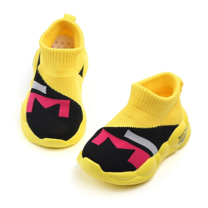 D2232 Breathable Baby Walking Shoes Fly Woven Mesh Children Casual Shoes, 21, 22, 23, 24, 25