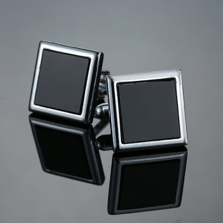 Laser Metal Brass Men Shirt Cufflinks, Silver, Silver laser, Silver folding, Black square, Silver small square, Silver laser line, Silver wave, Black silver net, Black Bottom Golden Net, Black vermica, White enamel, Black back, White back, Red back