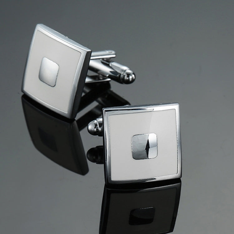 Laser Metal Brass Men Shirt Cufflinks, Silver, Silver laser, Silver folding, Black square, Silver small square, Silver laser line, Silver wave, Black silver net, Black Bottom Golden Net, Black vermica, White enamel, Black back, White back, Red back