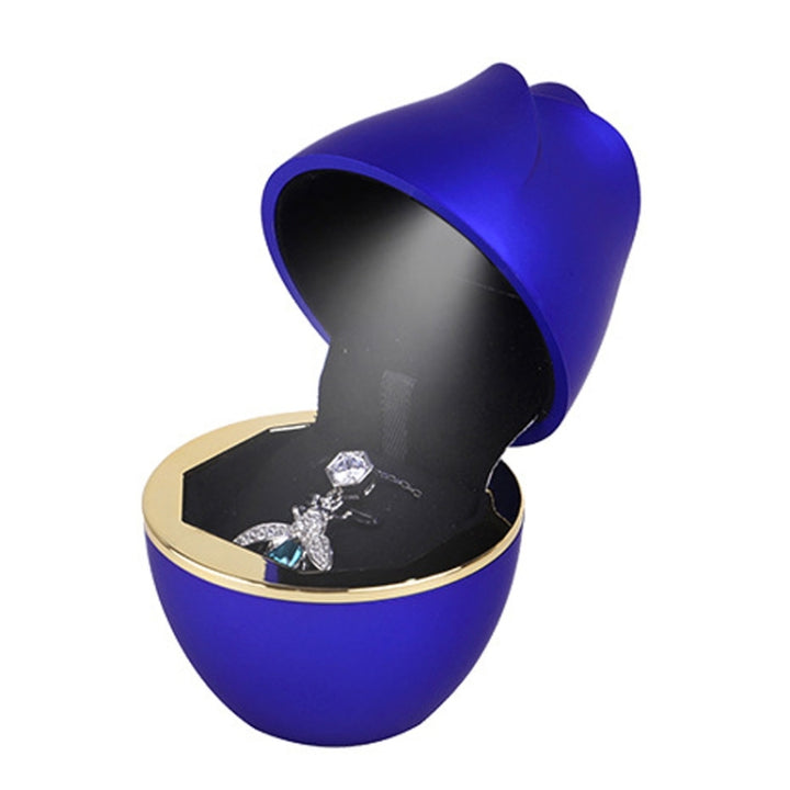 017257 Rose Shape LED Spotlight Ring Necklace Storage Box without Jewelry, Spec:, 017257 Ring(White), 017257 Ring(Pink), 017257 Ring(Green), 017257 Pendant(Red), 017257 Pendant(Royal Blue), 017257 Pendant(White), 017257 Pendant(Pink)