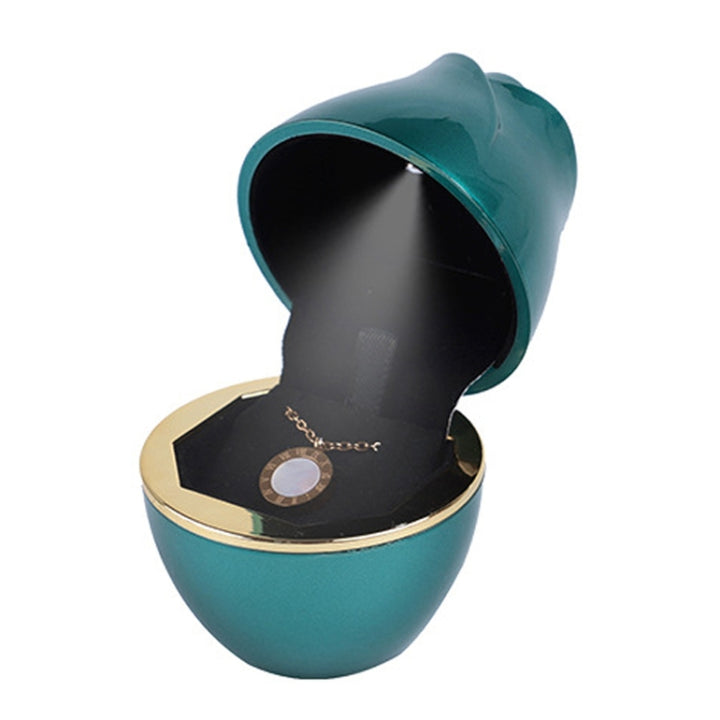 017257 Rose Shape LED Spotlight Ring Necklace Storage Box without Jewelry, Spec:, 017257 Ring(White), 017257 Ring(Pink), 017257 Ring(Green), 017257 Pendant(Red), 017257 Pendant(Royal Blue), 017257 Pendant(White), 017257 Pendant(Pink)