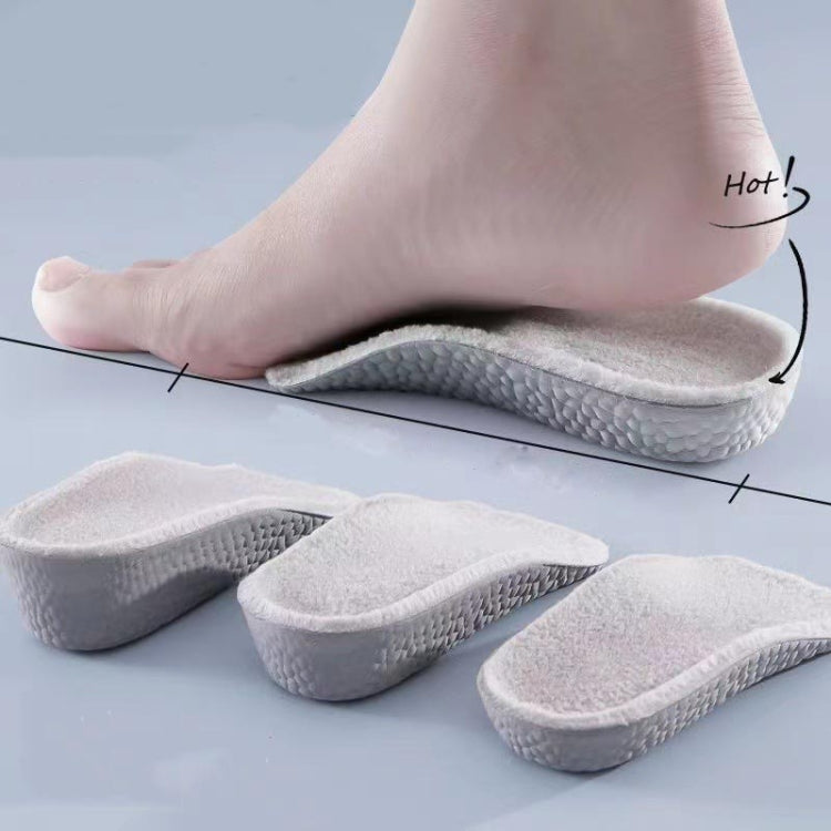 Cashmere Boost Height Increased  Half Insoles Warm Insoles, 1.5+2.5+3.5cm 1pair Each, 2.5cm+3.5cm 1pair Each, 1.5cm+2.5cm 1pair Each, 1.5cm+3.5cm 1pair Each, 2pairs 1.5cm, 2pairs 2.5cm, 2pairs 3.5cm