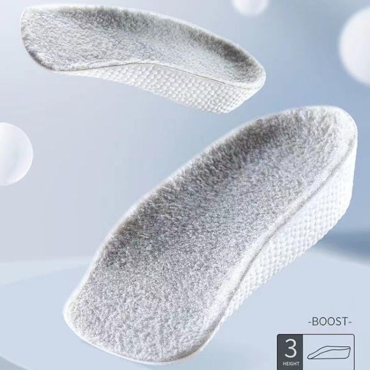 Cashmere Boost Height Increased  Half Insoles Warm Insoles, 1.5+2.5+3.5cm 1pair Each, 2.5cm+3.5cm 1pair Each, 1.5cm+2.5cm 1pair Each, 1.5cm+3.5cm 1pair Each, 2pairs 1.5cm, 2pairs 2.5cm, 2pairs 3.5cm