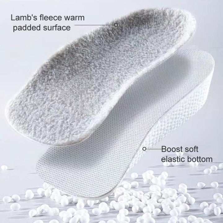 Cashmere Boost Height Increased  Half Insoles Warm Insoles, 1.5+2.5+3.5cm 1pair Each, 2.5cm+3.5cm 1pair Each, 1.5cm+2.5cm 1pair Each, 1.5cm+3.5cm 1pair Each, 2pairs 1.5cm, 2pairs 2.5cm, 2pairs 3.5cm