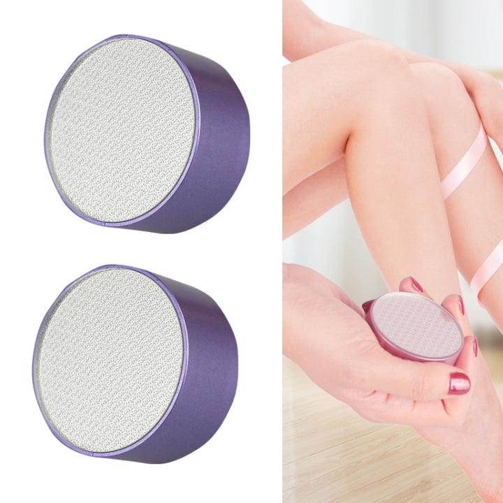 2pcs Manual Compact and Portable Double-sided Nano Hair Removal Foot Scrubbers, Foot Scrubbers Purple, Foot Scrubbers Rose Gold, Foot Scrubbers Green, Foot Scrubbers Grey, Foot Scrubbers Blue