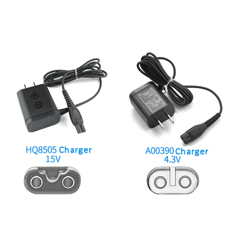 2pcs A00390 4.3V Shaver Adapter Charger for PHILIPS RQ310 RQ312 RQ311 RQ338 RQ331 S510 S511,US Plug, 2pcs A00390 US Plug