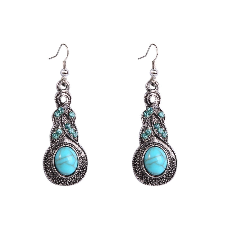 Turquoise Ethnic Style Earrings Temperament Simple Vintage Earrings, E1911-7, E1911-8, E1911-9, E1911-10, E1911-11, E1911-12, E1911-13, E1911-14, E1911-15, E2203-3, E2204-6, E2204-7