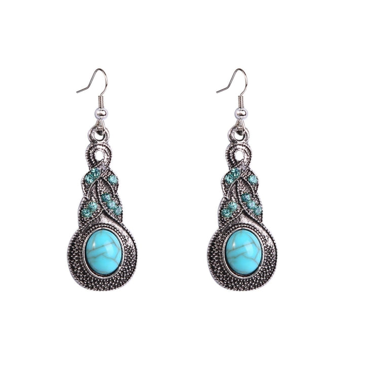 Turquoise Ethnic Style Earrings Temperament Simple Vintage Earrings, E1911-7, E1911-8, E1911-9, E1911-10, E1911-11, E1911-12, E1911-13, E1911-14, E1911-15, E2203-3, E2204-6, E2204-7