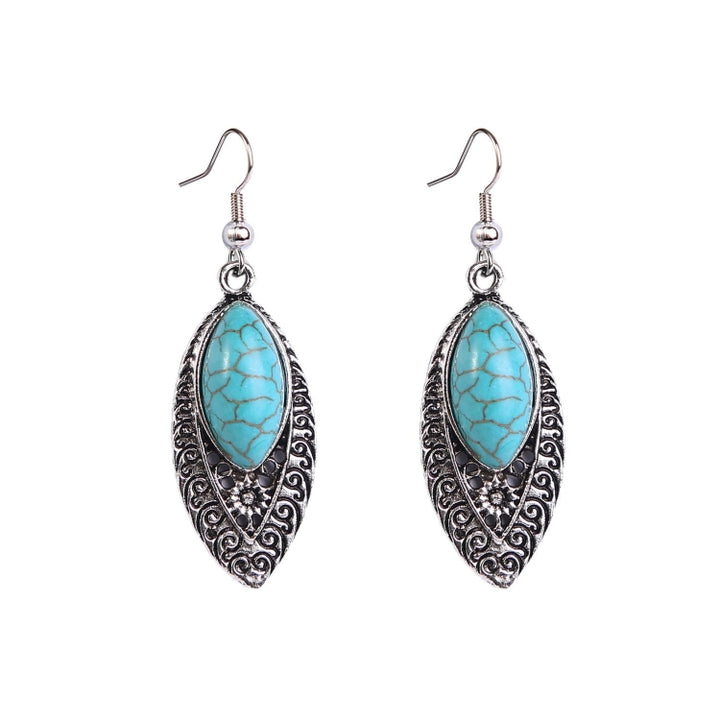 Turquoise Ethnic Style Earrings Temperament Simple Vintage Earrings, E1911-7, E1911-8, E1911-9, E1911-10, E1911-11, E1911-12, E1911-13, E1911-14, E1911-15, E2203-3, E2204-6, E2204-7