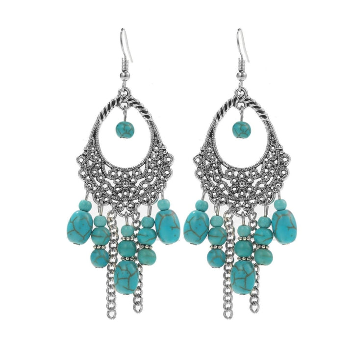 Turquoise Ethnic Style Earrings Temperament Simple Vintage Earrings, E1911-7, E1911-8, E1911-9, E1911-10, E1911-11, E1911-12, E1911-13, E1911-14, E1911-15, E2203-3, E2204-6, E2204-7