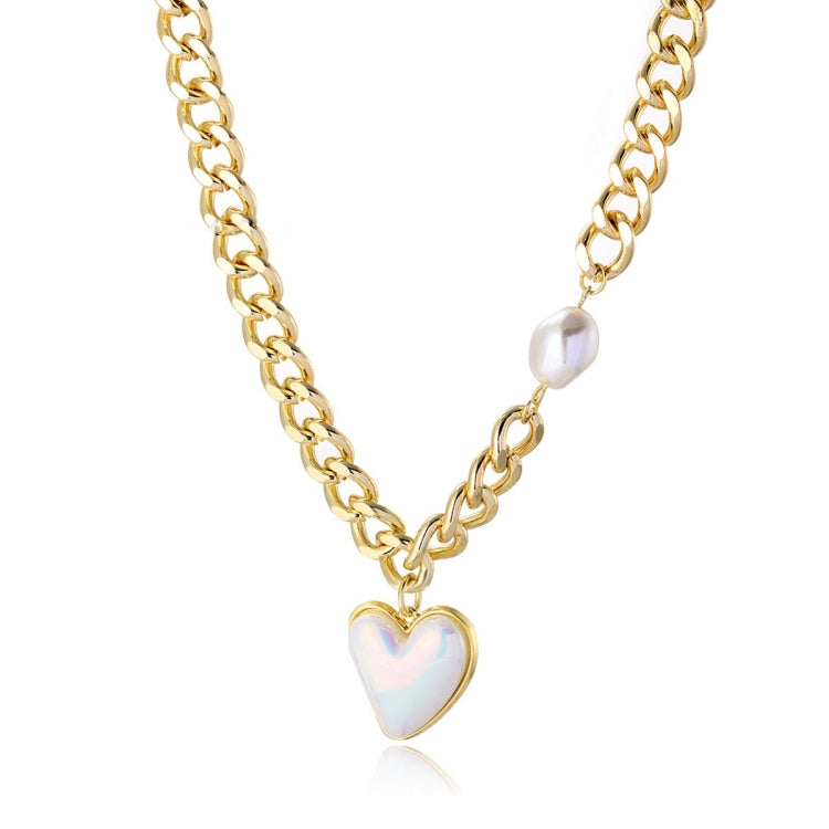 Ladies Temperament Necklace Collarbone Chain, N2210-7 Pearl Chain Love, N2210-8 Thick Chain Love, N2209-2 Light Drilling Love, N2209-11 Colorful Love, N2209-5 Double-layer Green Love, N2209-1 Twist Stick Square Pearl, N2209-6 Oval White Flower