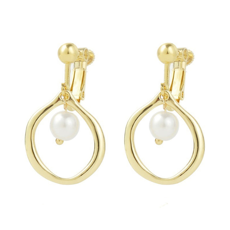 Baroque Earrings Pearl Ear Clip Women Without Ear Piercing, 1202 Long Gold, 1201 Long Silver, 0402 Short Gold, 0401 Short Silver, E2109-7 Half Round, E2109-8 Half Ellipse, E2109-10 Leaf Model, E2109-11 Five Small Pearls, E2109-14 Small Pearl