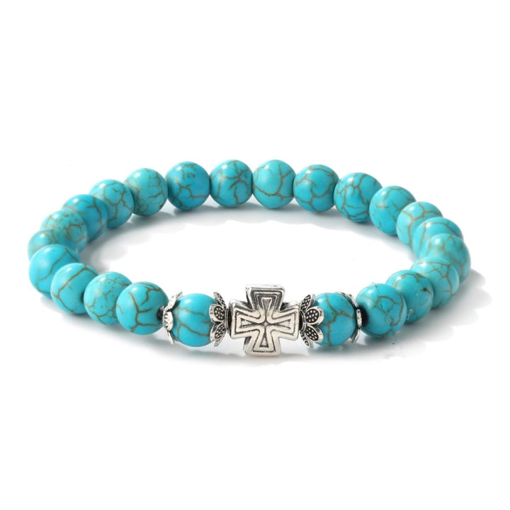 Women Beaded Bracelet Turquoise Ethnic Style Charm Jewelry, S2208-2 Owl, S2208-3 Butterfly, S2208-4 Sea Star, S2208-5 Life Tree, S2208-1 Eyes, S2203-12 Cross, S2203-13 Turquoise Pendant, S2212-1 Eyes, S2303-1, S2303-2 Turtles, S2303-3 Cross