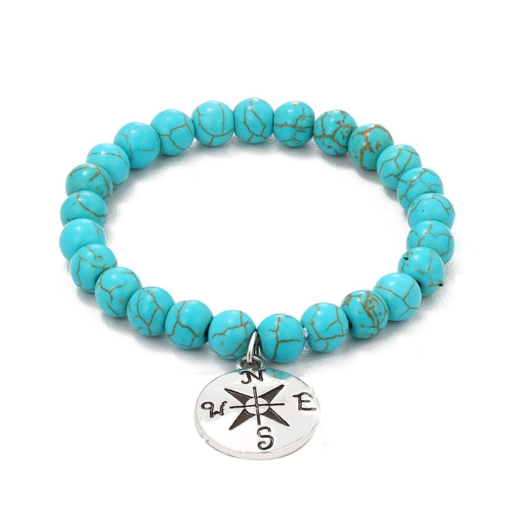 Women Beaded Bracelet Turquoise Ethnic Style Charm Jewelry, S2208-2 Owl, S2208-3 Butterfly, S2208-4 Sea Star, S2208-5 Life Tree, S2208-1 Eyes, S2203-12 Cross, S2203-13 Turquoise Pendant, S2212-1 Eyes, S2303-1, S2303-2 Turtles, S2303-3 Cross