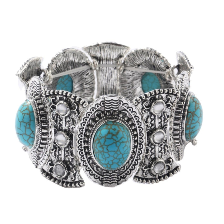 Women Beaded Bracelet Turquoise Ethnic Style Charm Jewelry, S2208-2 Owl, S2208-3 Butterfly, S2208-4 Sea Star, S2208-5 Life Tree, S2208-1 Eyes, S2203-12 Cross, S2203-13 Turquoise Pendant, S2212-1 Eyes, S2303-1, S2303-2 Turtles, S2303-3 Cross