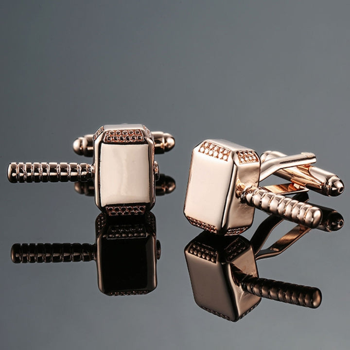 Men Brass Plated Shirt Cufflinks, Color: Silver Cross Flower, Silver Cross Flower, Rose Gold Cross Flower, Black Double Leather Rope, Brown Double Leather Rope, Blue Double Leather Rope, Cylindrical Rope, Silver Ball, Gold Ball, Blue Purple Stripe