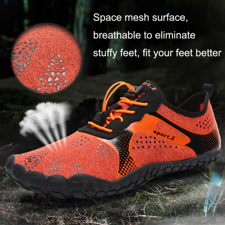 1901 Outdoor Couple Sports Shoes Five-finger Hiking Anti-skid Wading Shoes Diving Beach Shoes, 36, 37, 38, 39, 40, 41, 42, 43