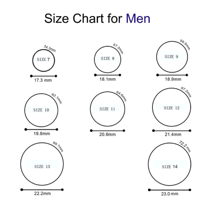 SH800-140 8mm Wide Curved Radian Step Silicone Ring, No.11, No.12, No.13, No.14