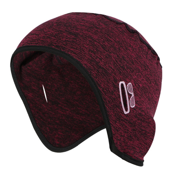 Outdoor Sports Warm Ear Hat Helmet Lining Winter Riding Skull Cap, Free Code