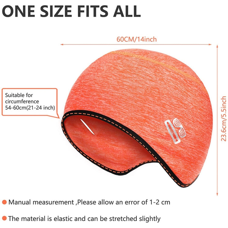 Outdoor Sports Warm Ear Hat Helmet Lining Winter Riding Skull Cap, Free Code