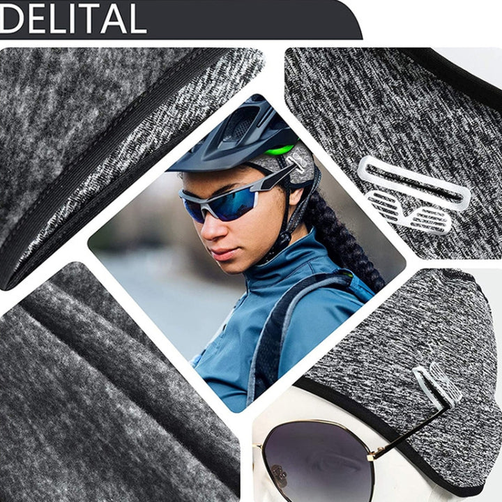 Outdoor Sports Warm Ear Hat Helmet Lining Winter Riding Skull Cap, Free Code