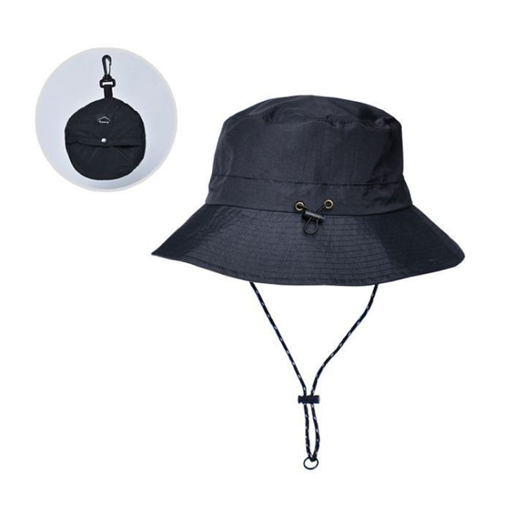 XBG-9225 Summer Waterproof Fisherman Hat Folding Storage Sun Protection Hat