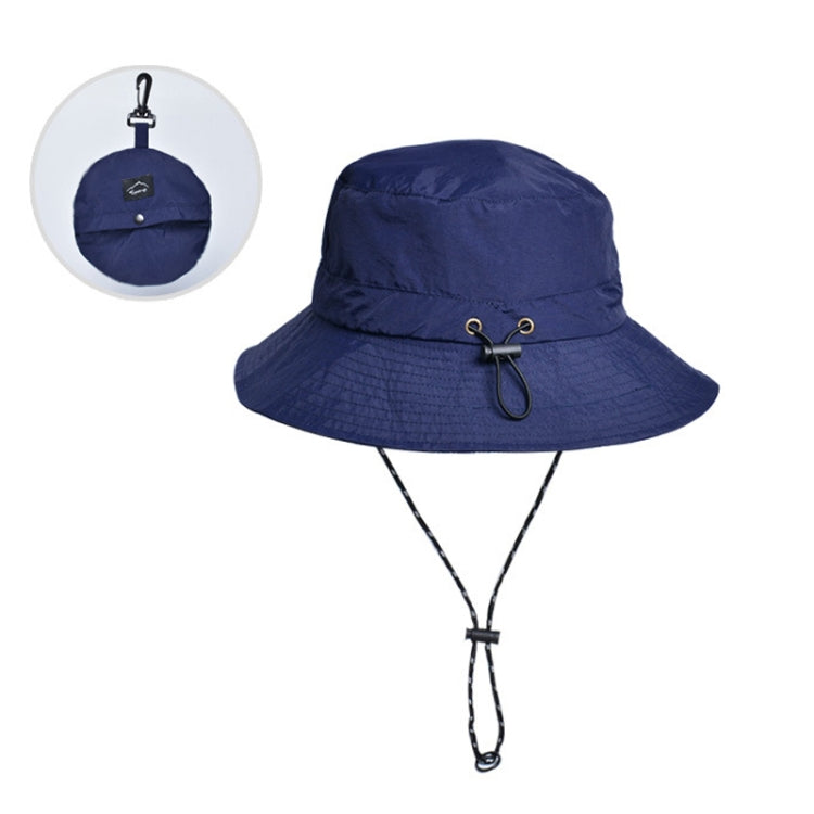 XBG-9225 Summer Waterproof Fisherman Hat Folding Storage Sun Protection Hat