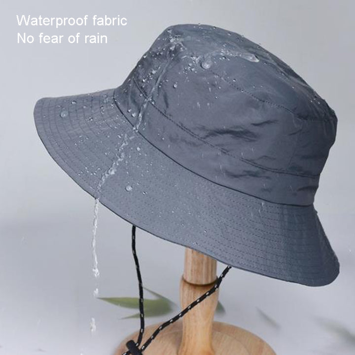 XBG-9225 Summer Waterproof Fisherman Hat Folding Storage Sun Protection Hat