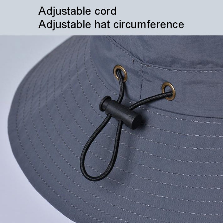 XBG-9225 Summer Waterproof Fisherman Hat Folding Storage Sun Protection Hat