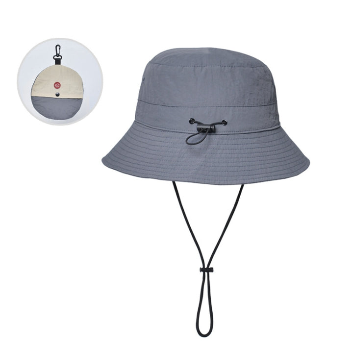 XBG-9226 Outdoor Sun Hats Foldable Color Matching Sunscreen Fisherman Hat