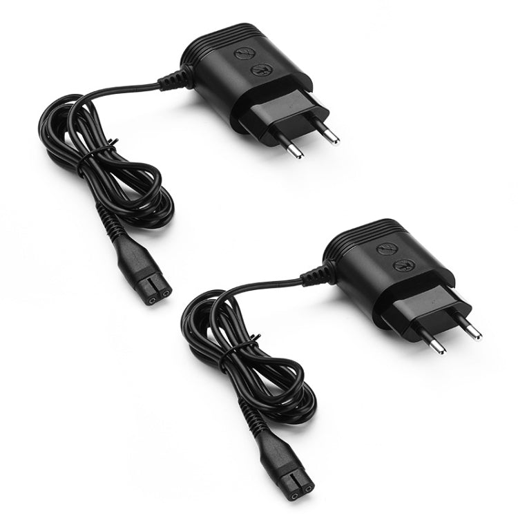 2pcs A00390 4.3V 70mA Shaver EU Plug Charger For S300 / S511 / S520 / S1010 / S1000 / YQ308, A00390