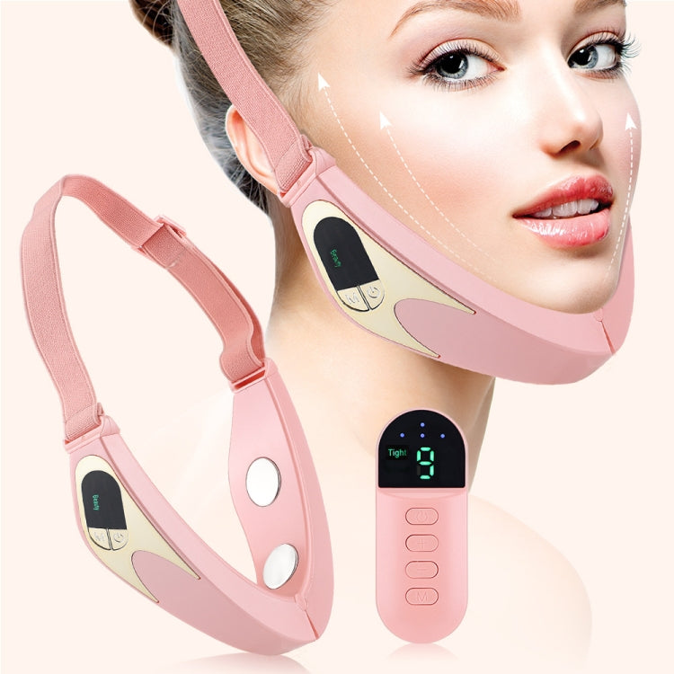 Microcurrent EMS Face Thinning Instrument Red Blue Light Skin Rejuvenation Beauty Instrument, (Green), (Pink)